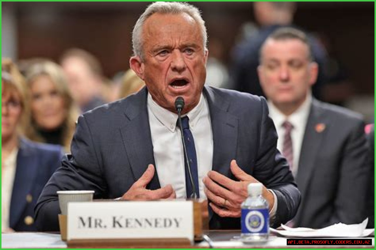 RFK Jr.'s Voice: Delving Into The Mystery Behind His Uncommon Speech