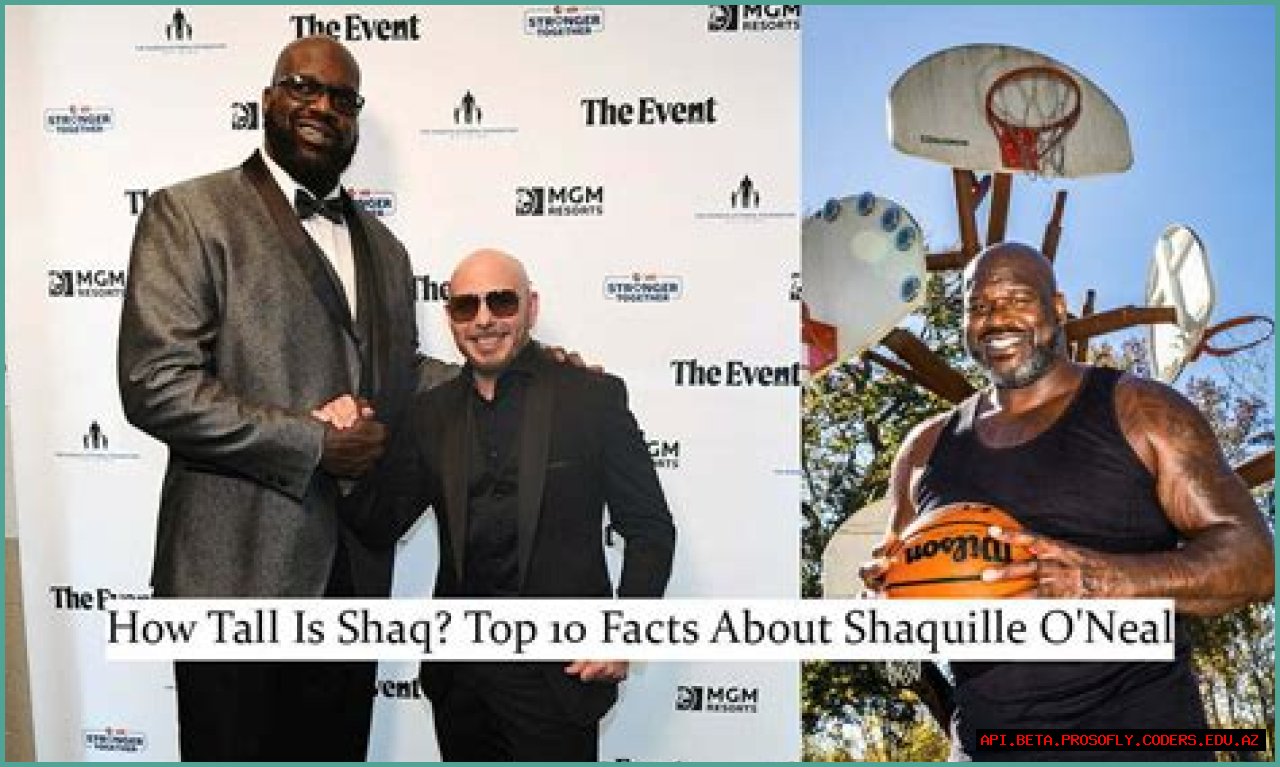 Shaquille O'Neal Height: The Tall Tale Of An NBA Legend