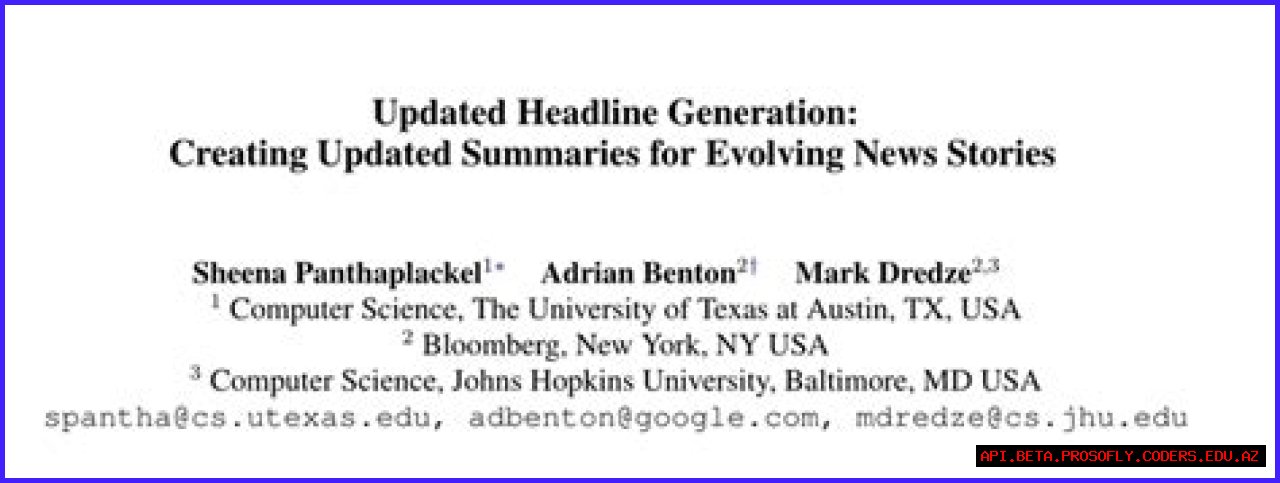 Your Guide To Evolving News Stories